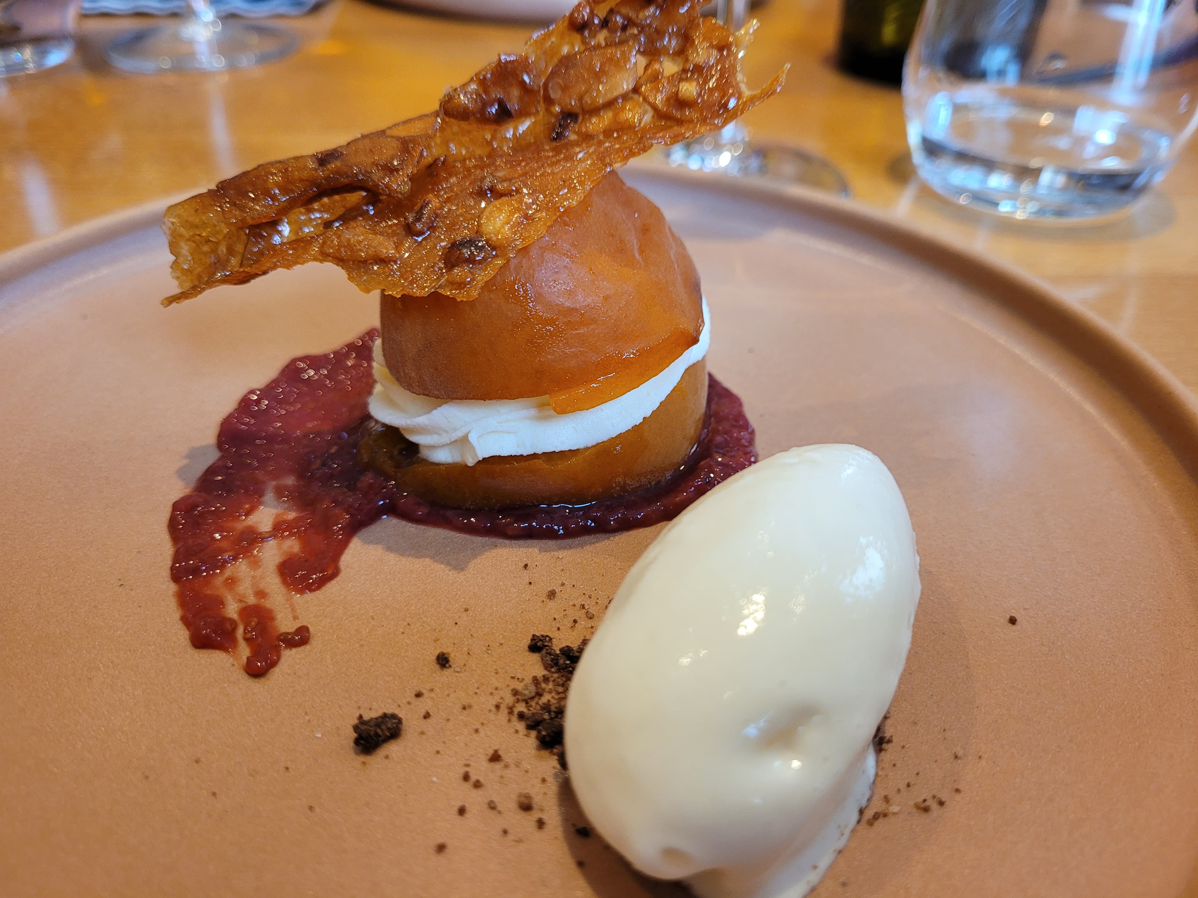 Gourmet food and wine