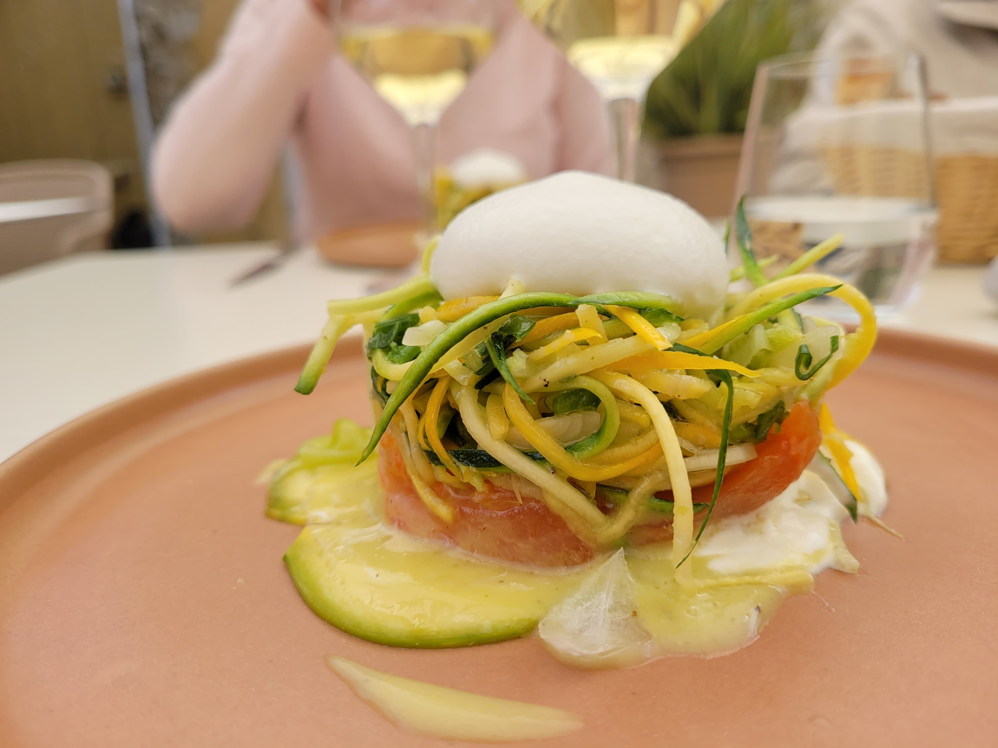 Luxury food and wine experience